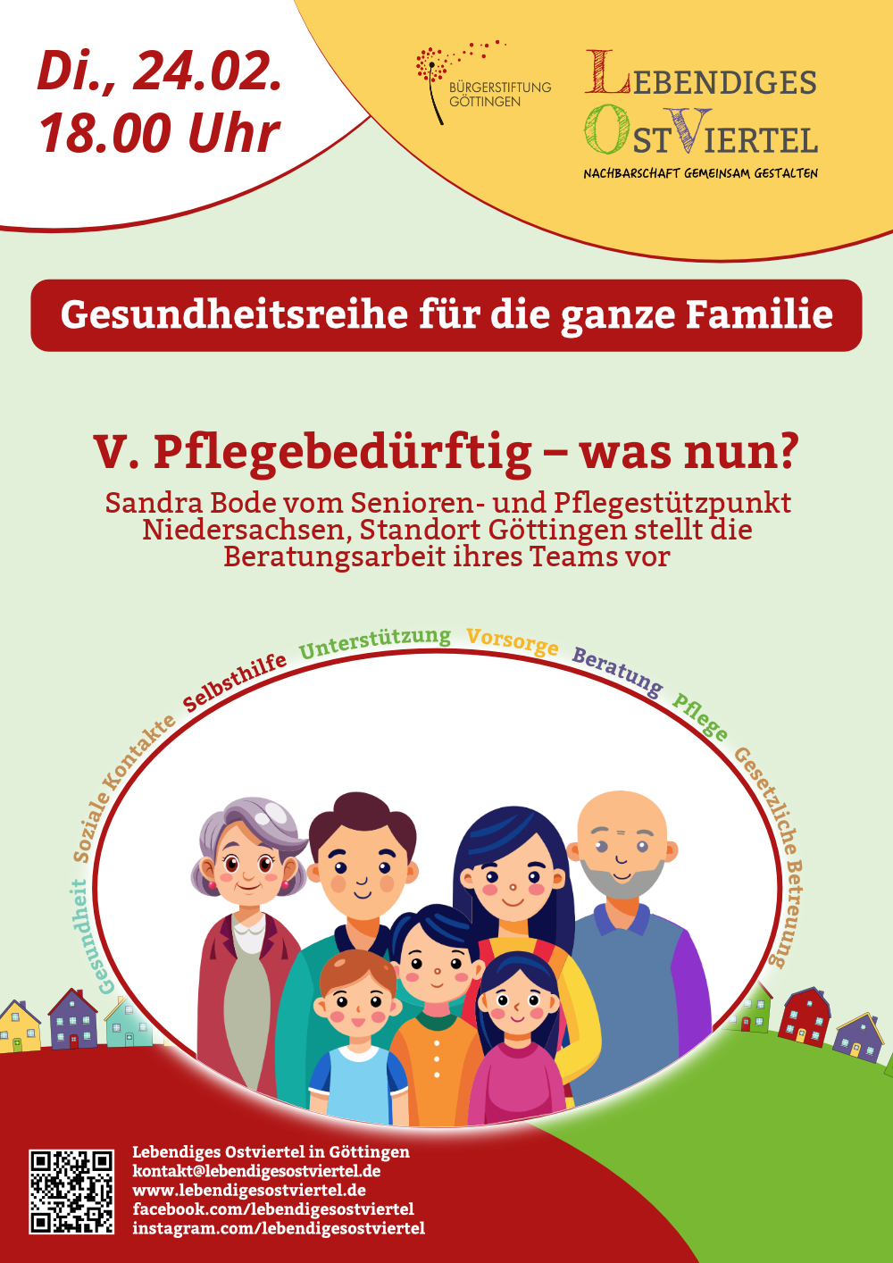 Gesundheitsreihe im LOV - V. Pflegebedürftig – was nun?