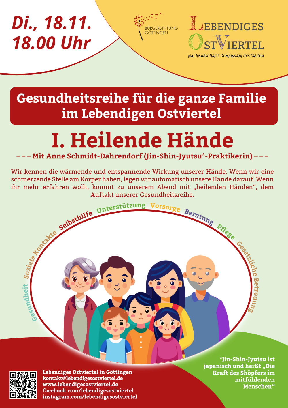 Gesundheitsreihe im LOV - I. Heilende Hände