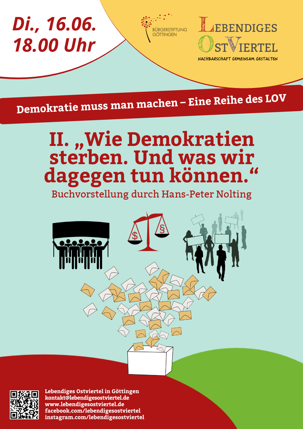 „Wie Demokratien sterben. Und was wir dagegen tun können.“